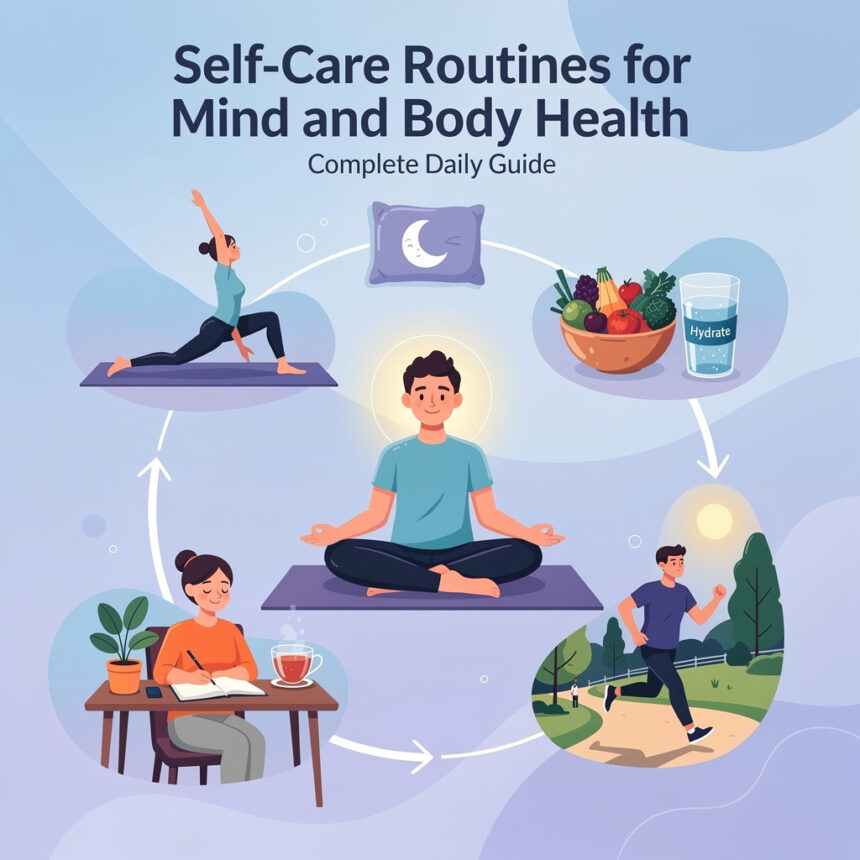 Self-Care Routines for Mind and Body Health